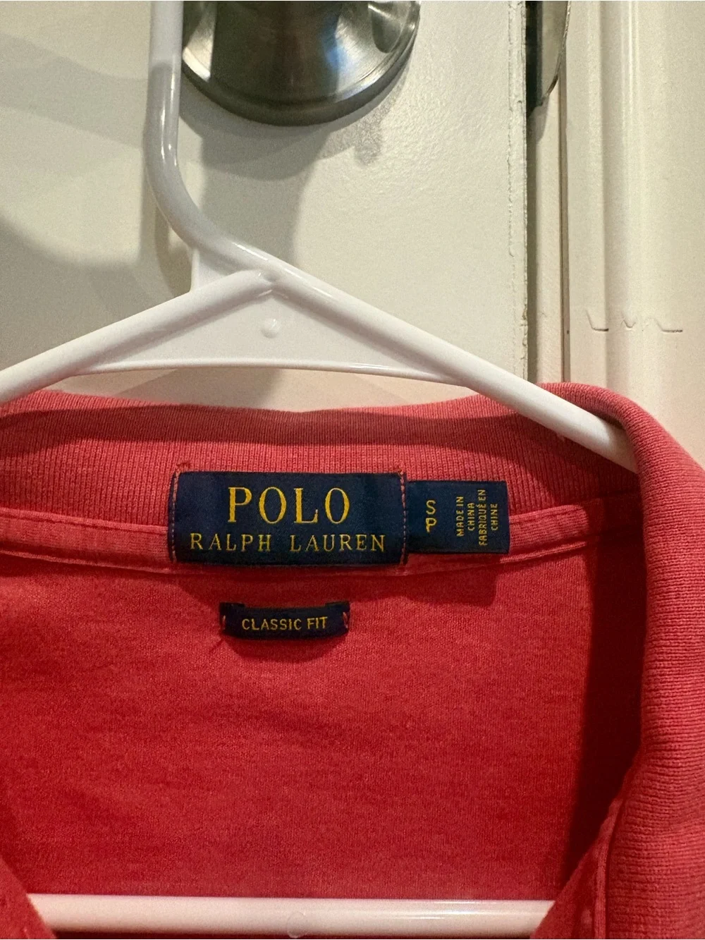 Ralph Lauren Polo Short-Sleeve in Coral Pink